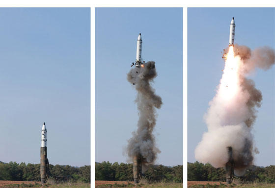 missile balistique Corée du Nord