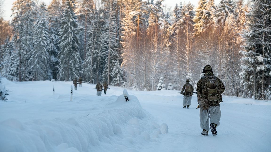 Exercise Winter Camp in Estonia