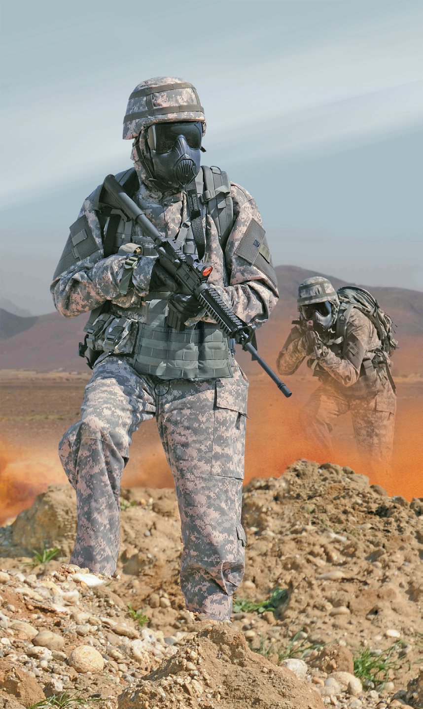 La tenue Fortress®, conçue et fabriquée par Paul Boyé Technologies pour l’armée américaine.